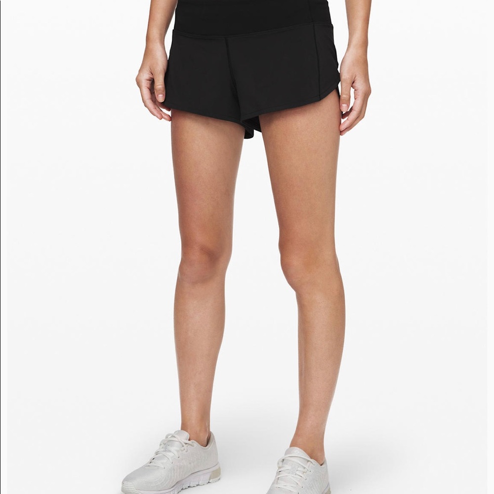 Lululemon Speed Up Short *2.5” - Black
